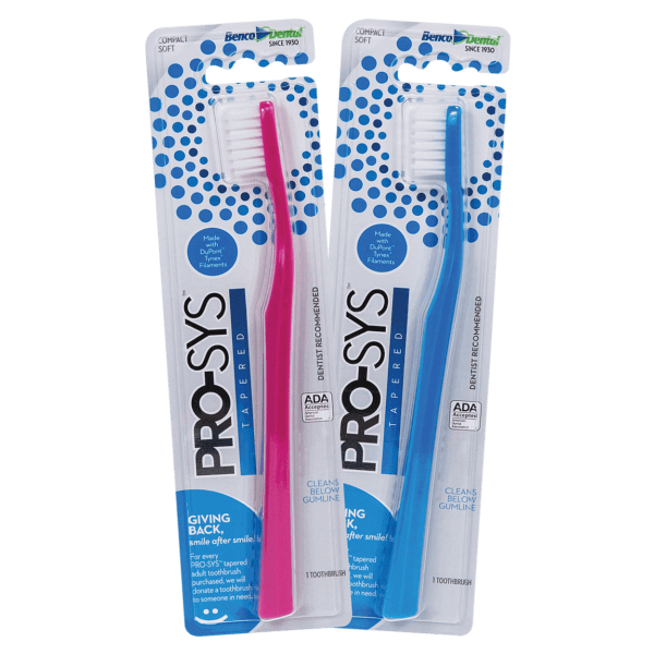 Extra-Soft Tapered Toothbrush for Adults