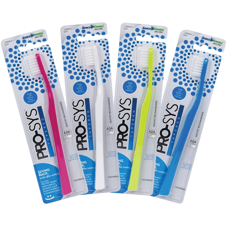 Adult Soft Tapered Toothbrush, Dentist PROSYS