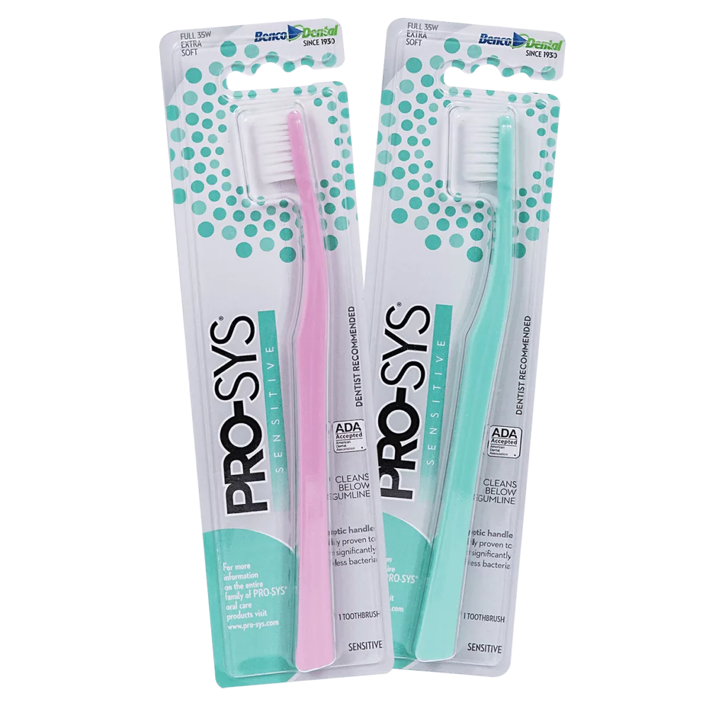 Extra Soft Toothbrush for Sensitive Teeth & Gums PROSYS