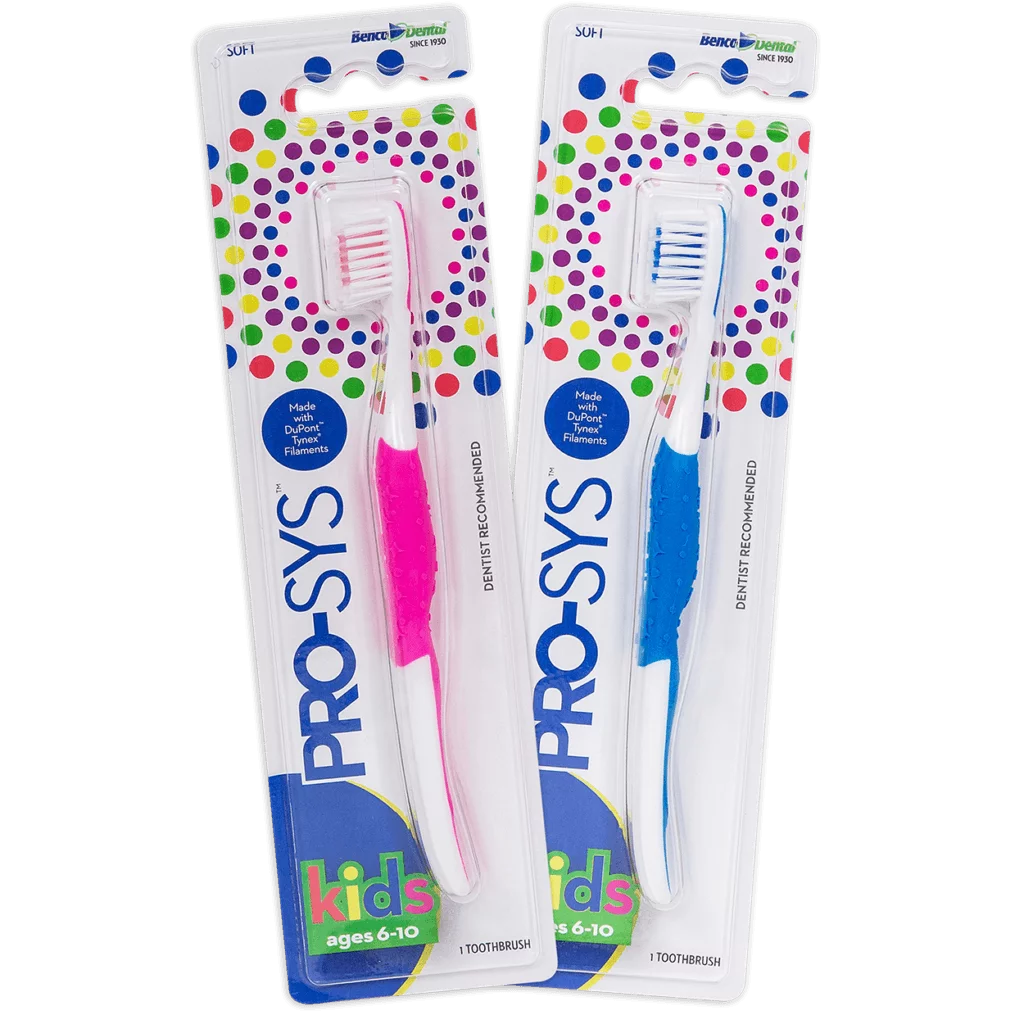 Kids Toothbrushes (Ages 610), BPAFree PROSYS