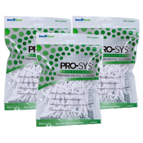 Premium Dental Mint Flossers