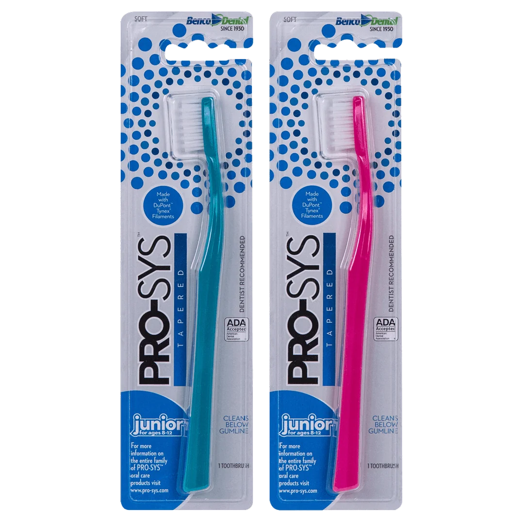 ADA Accepted Junior Toothbrush for Kids (Ages 812) PROSYS