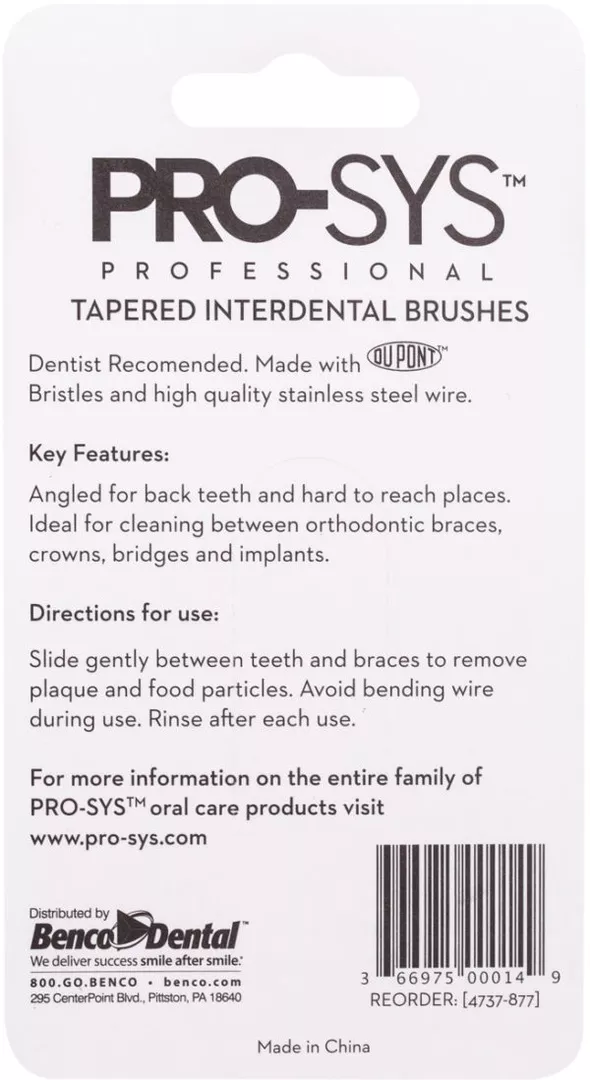 Interdental Brushes for Wide and Angled Spaces