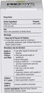 Stannous Fluoride Toothgel 0.4%, Mint