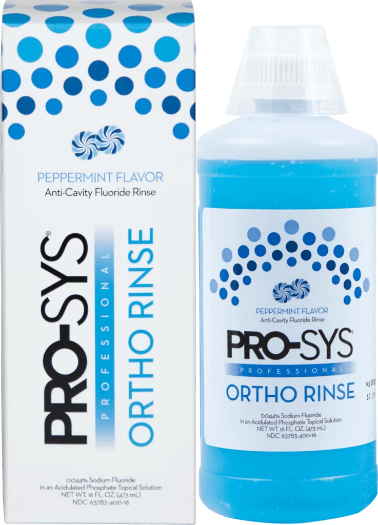 Ortho Rinse AntiCavity Mouthwash for Braces PROSYS