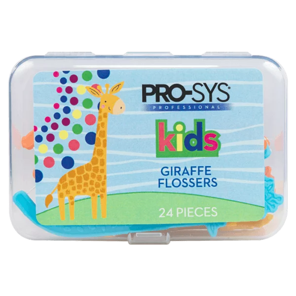 Giraffe-Shaped Flossers for Kids