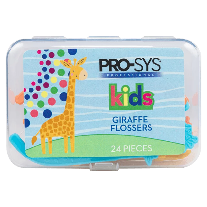 Flossers For Kids Giraffe Shaped Pro Sys
