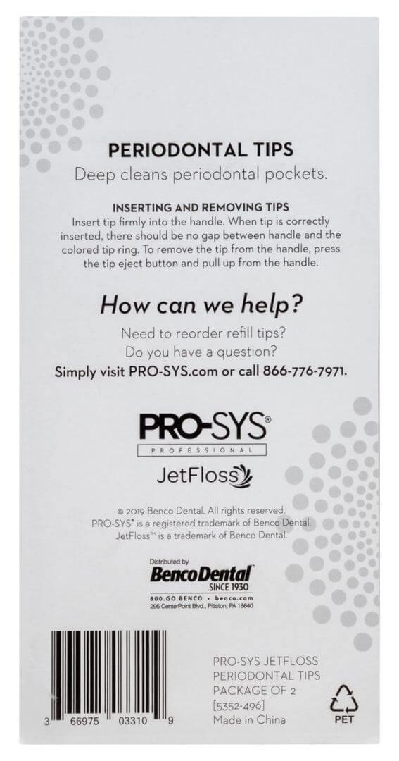 JetFloss™ Periodontal Replacement Tip