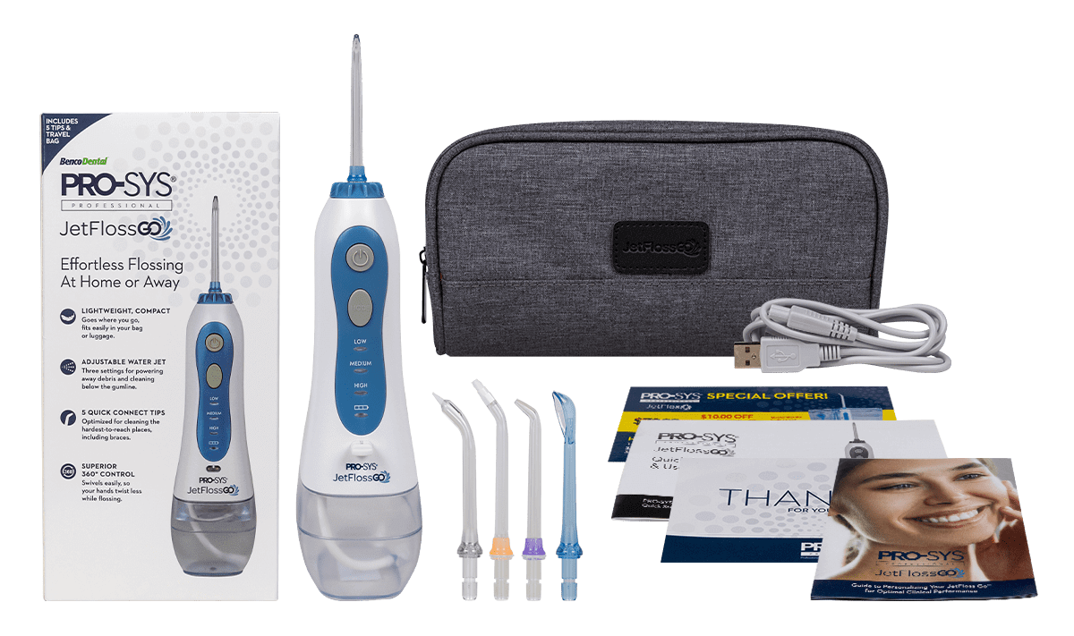 JetFloss GO™ Cordless Water Flosser PROSYS