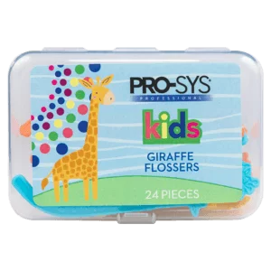 Giraffe-Shaped Flossers for Kids
