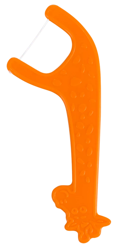Giraffe-Shaped Flossers for Kids